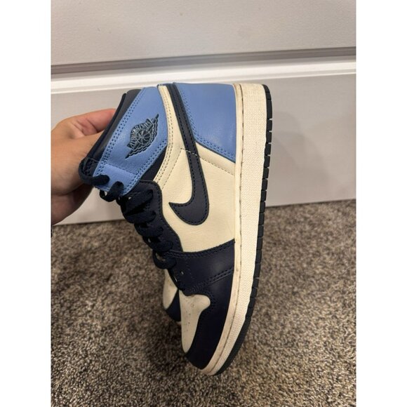 Nike Air Jordan 1 Retro High Og Gs Obsidian UNC GS 575441-140 Size 5.5Y - Picture 4 of 7